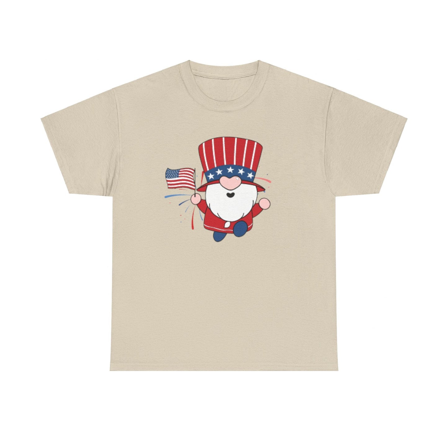 Gnome 4th Unisex Heavy Cotton Tee