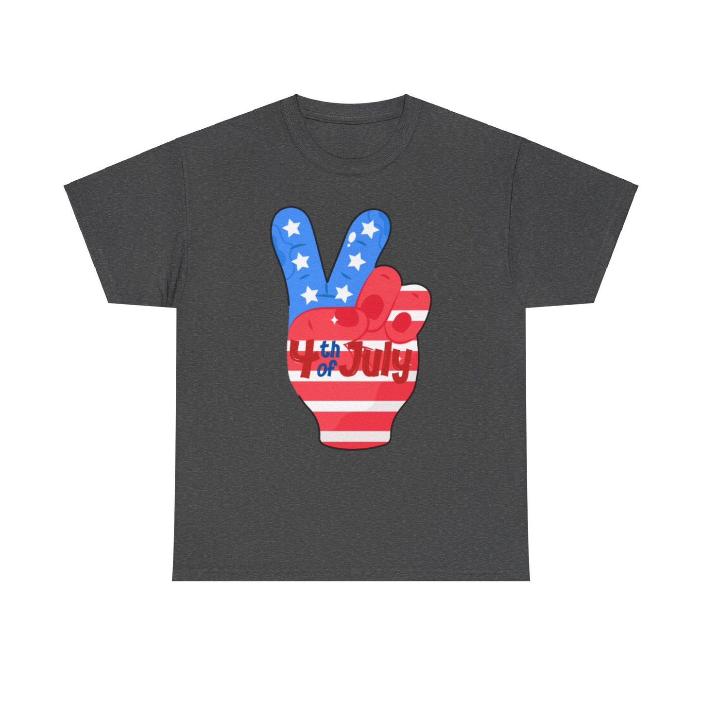 4th of July Unisex Heavy Cotton Tee