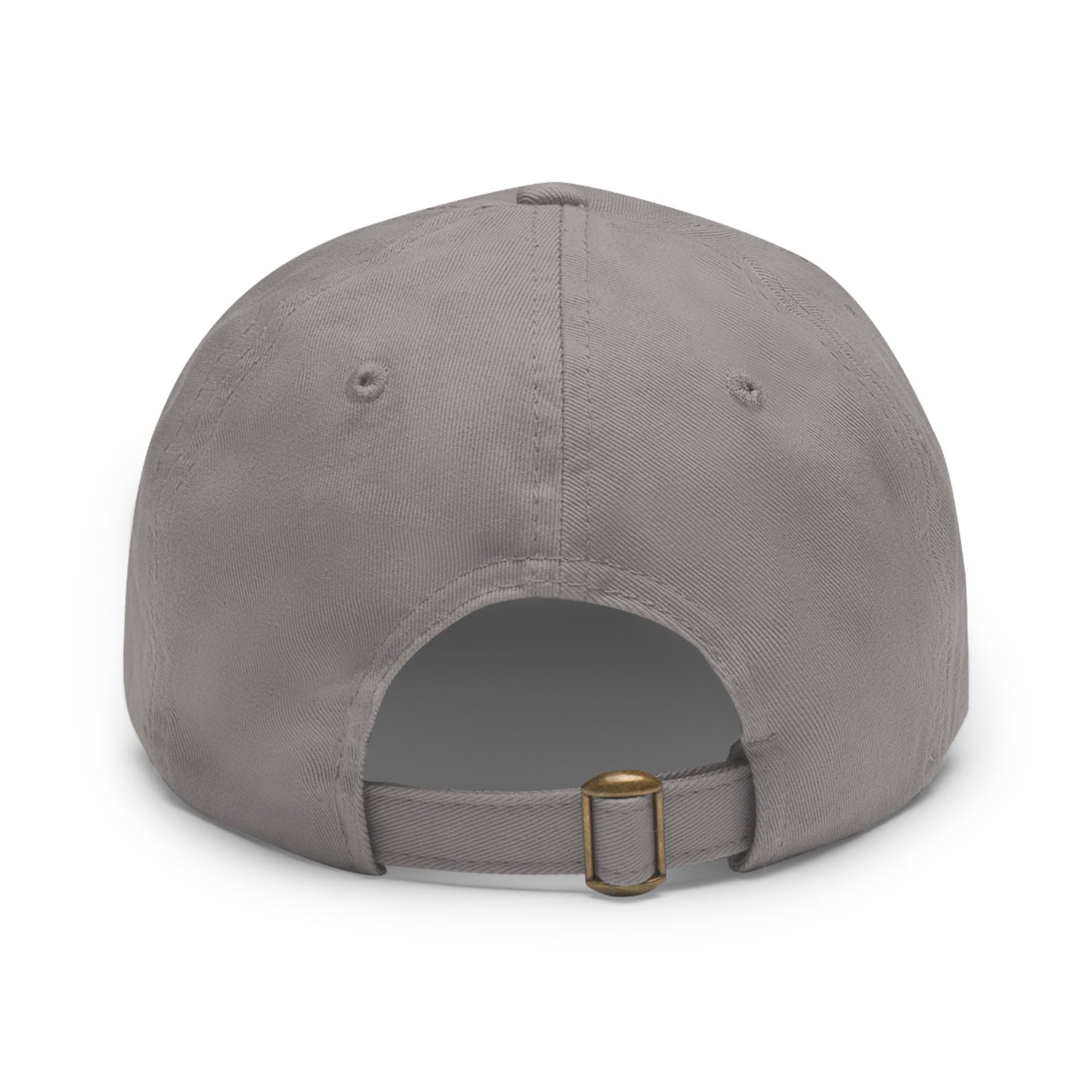 Dont Be an Asshole Dad Hat with Leather Patch (Round)