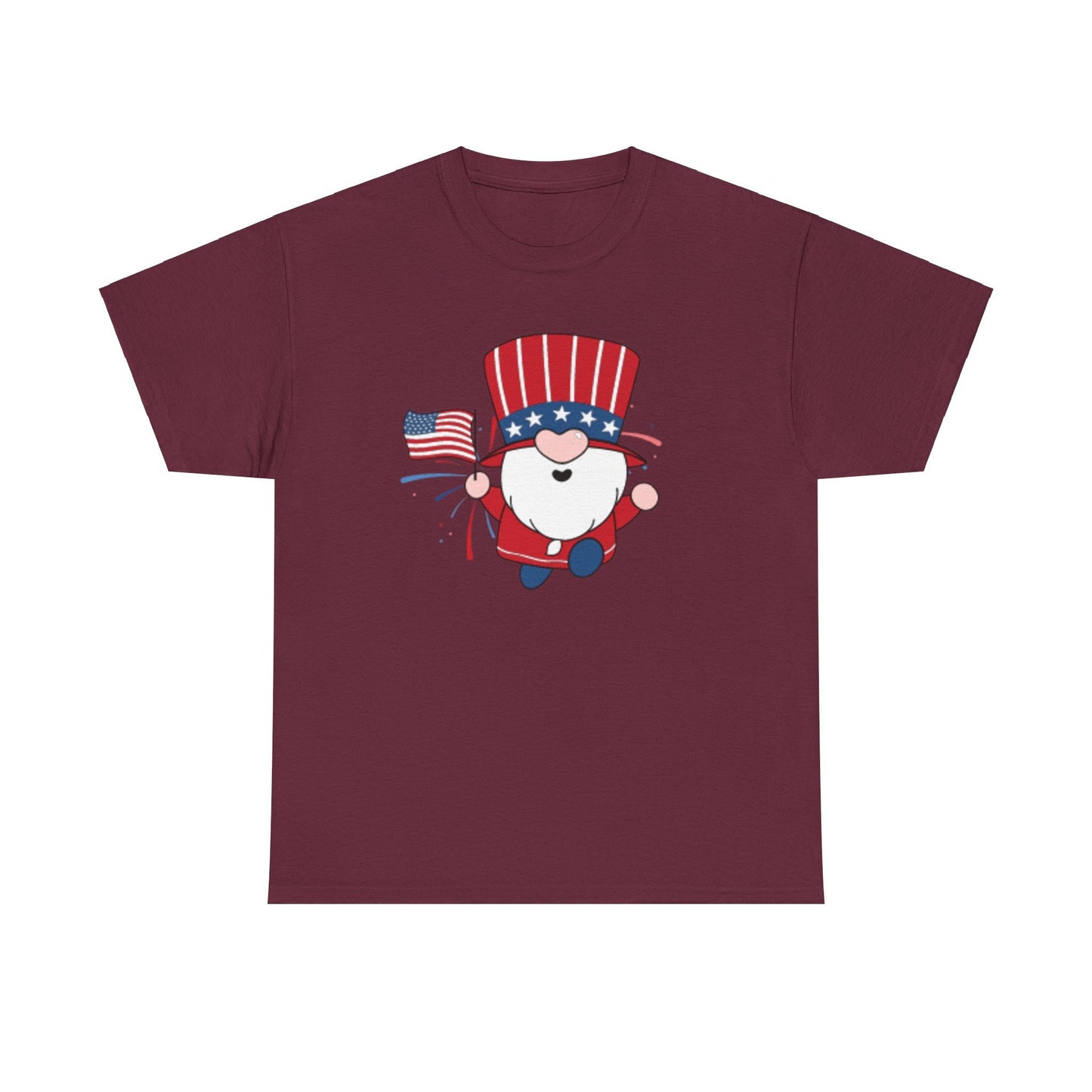 Gnome 4th Unisex Heavy Cotton Tee