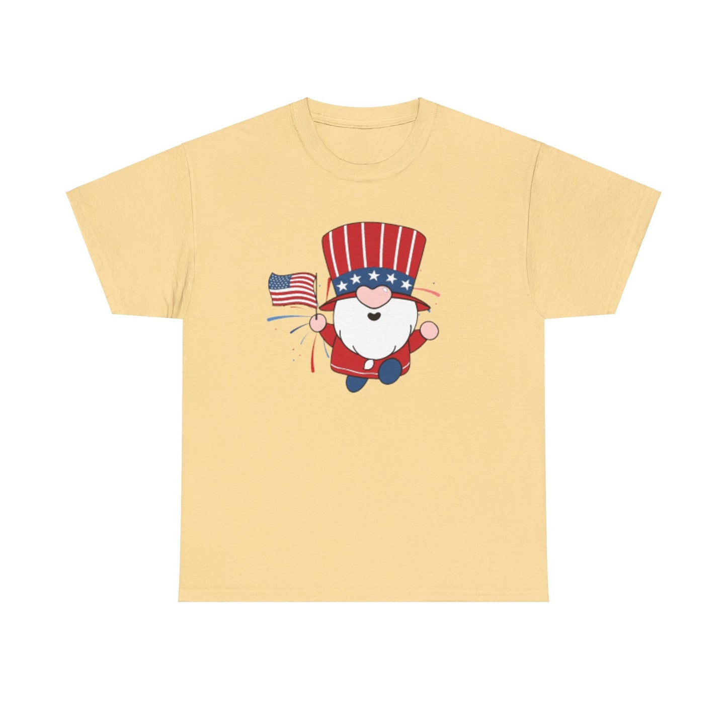 Gnome 4th Unisex Heavy Cotton Tee