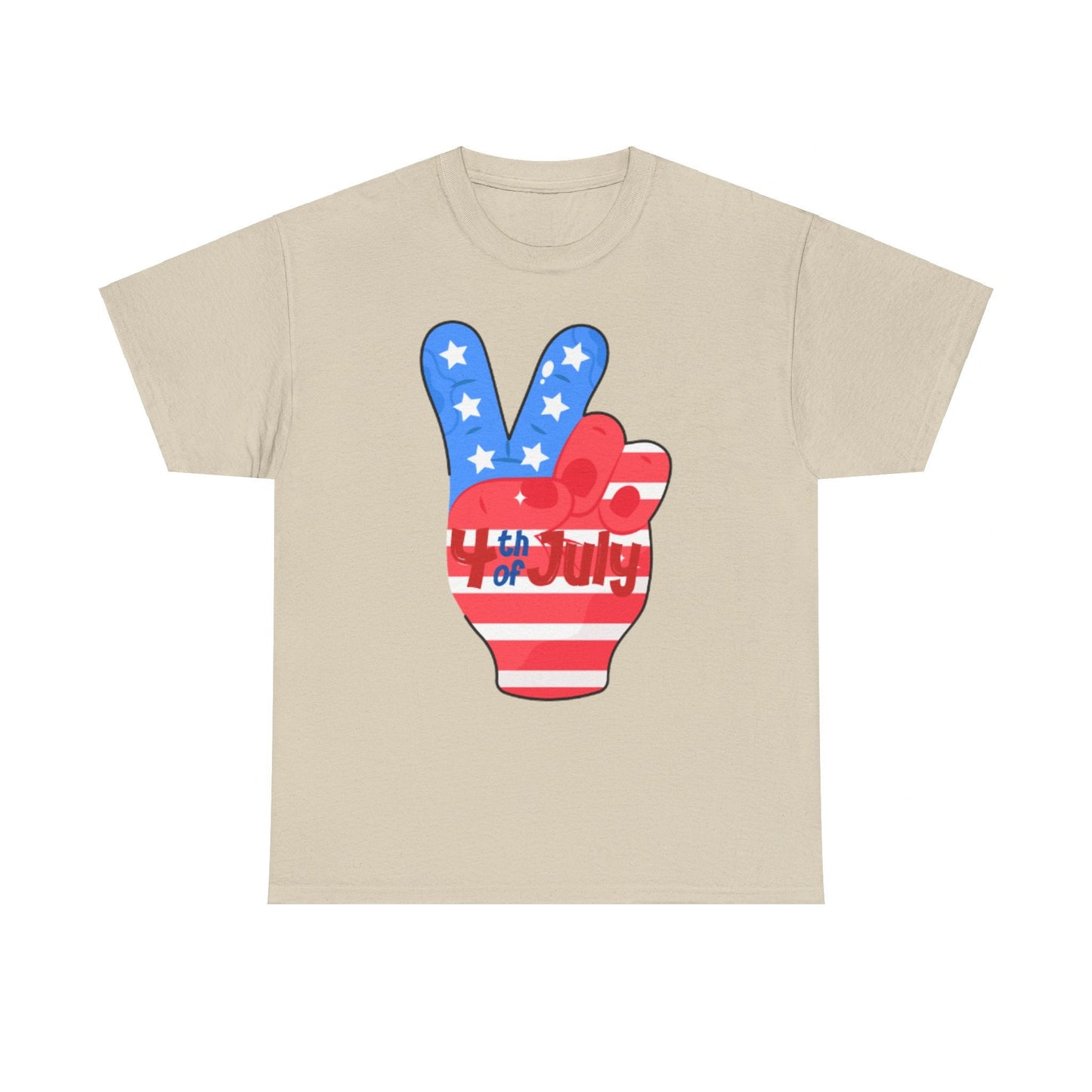 4th of July Unisex Heavy Cotton Tee