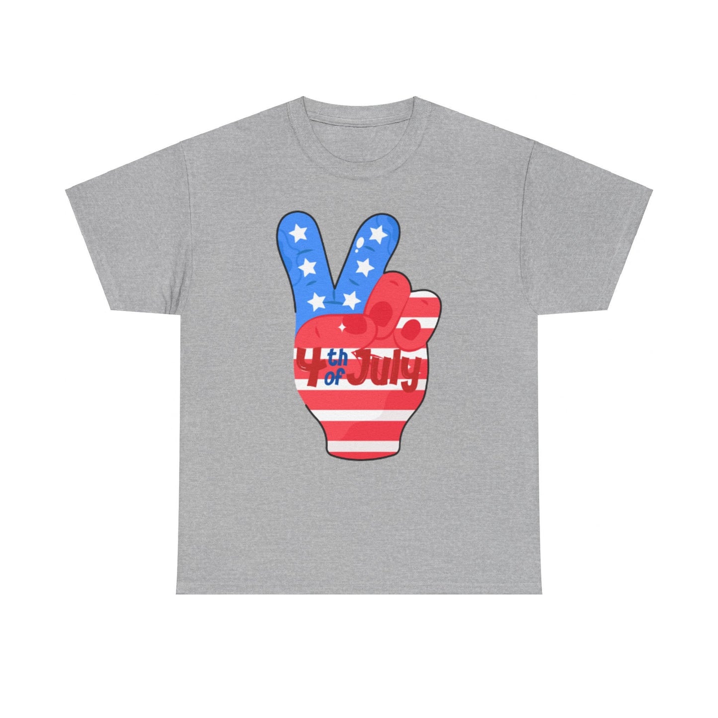 4th of July Unisex Heavy Cotton Tee