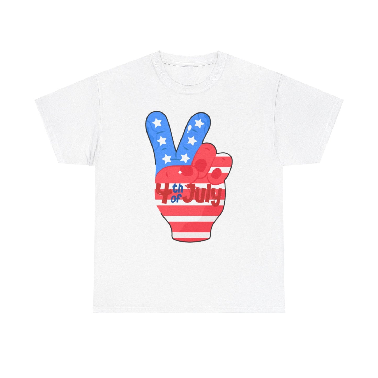 4th of July Unisex Heavy Cotton Tee