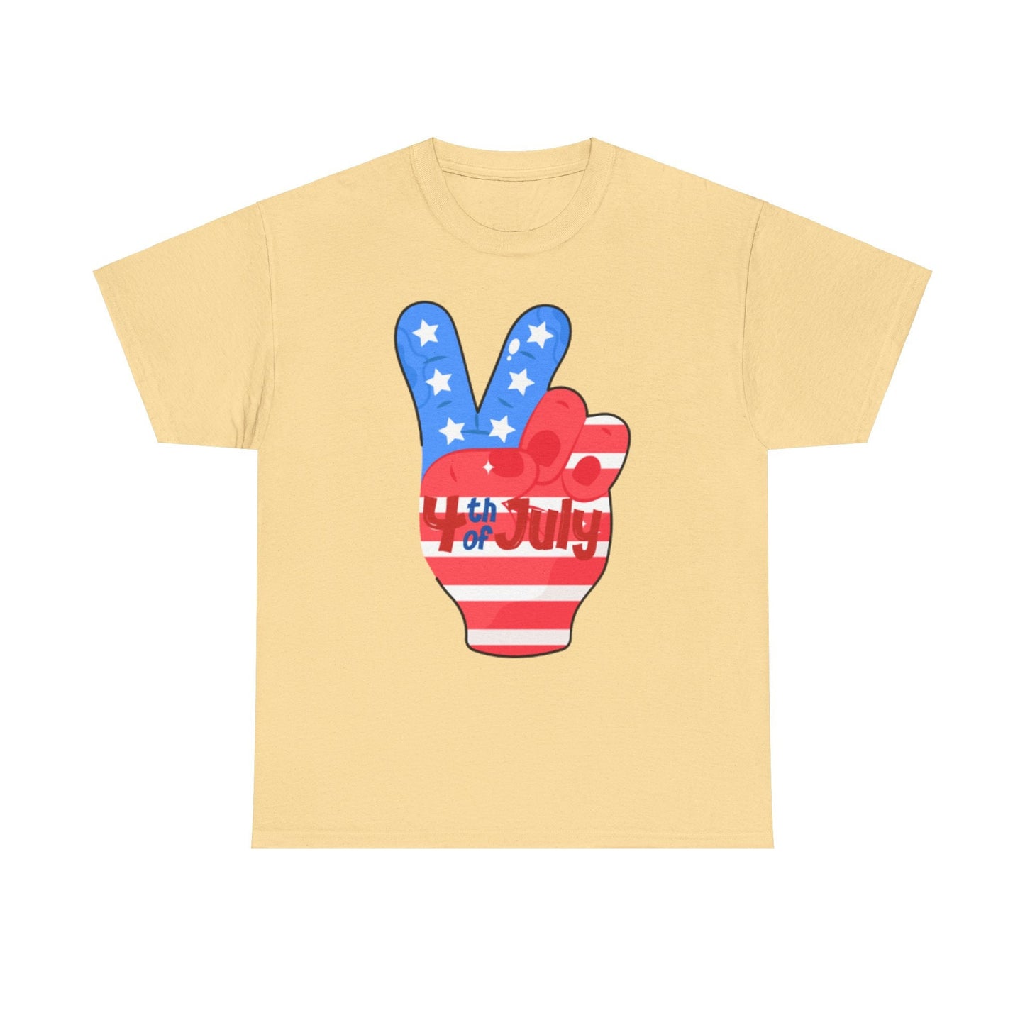 4th of July Unisex Heavy Cotton Tee