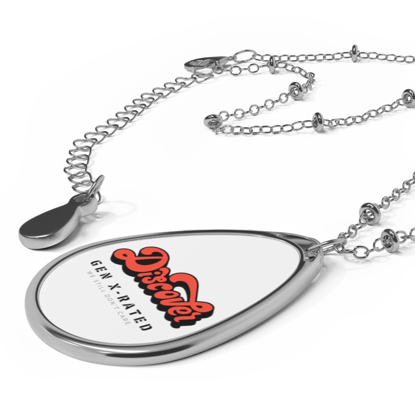 GEN X-RATED Oval Necklace