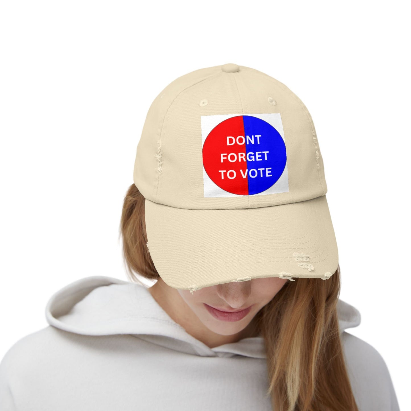 VOTE Distressed Cap