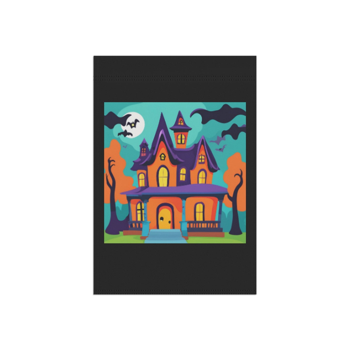 Haunted House Garden Banner