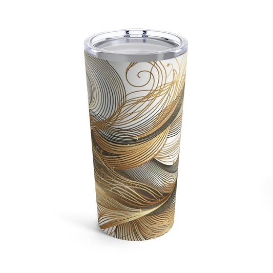 Gold Waves Tumbler 20oz