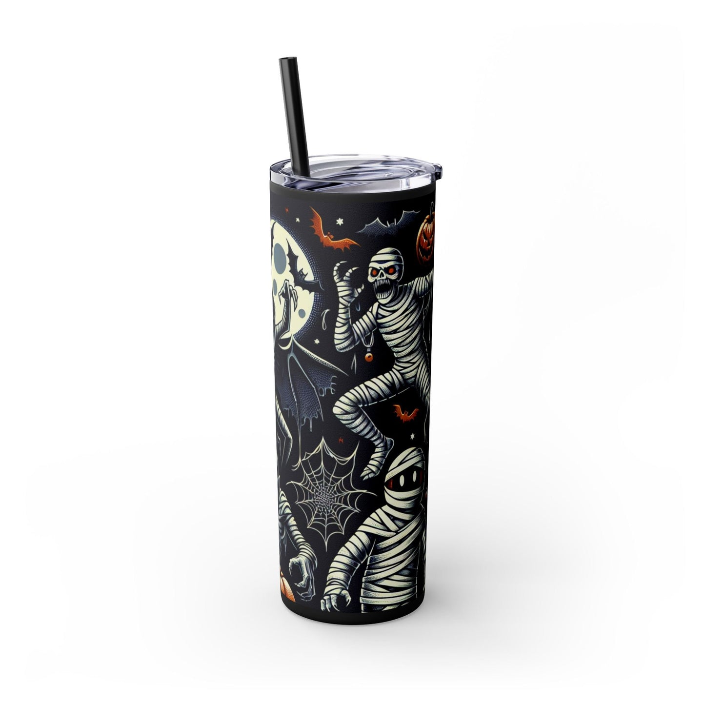 Halloween Monsters Tumbler with Straw, 20oz